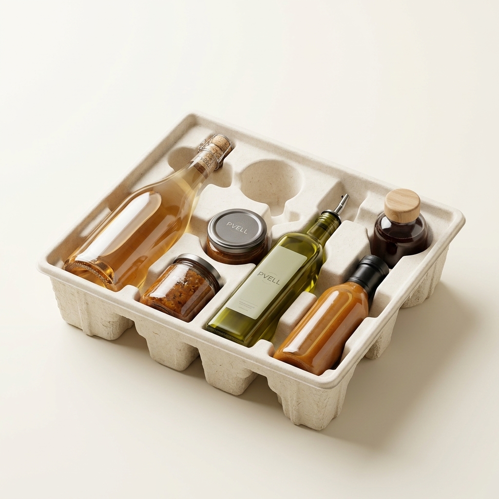 Packaging in polpa modellata per il settore alimentare